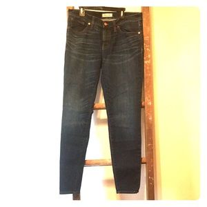 Madewell Skinny Skinny Jeans Edmonton wash size 30